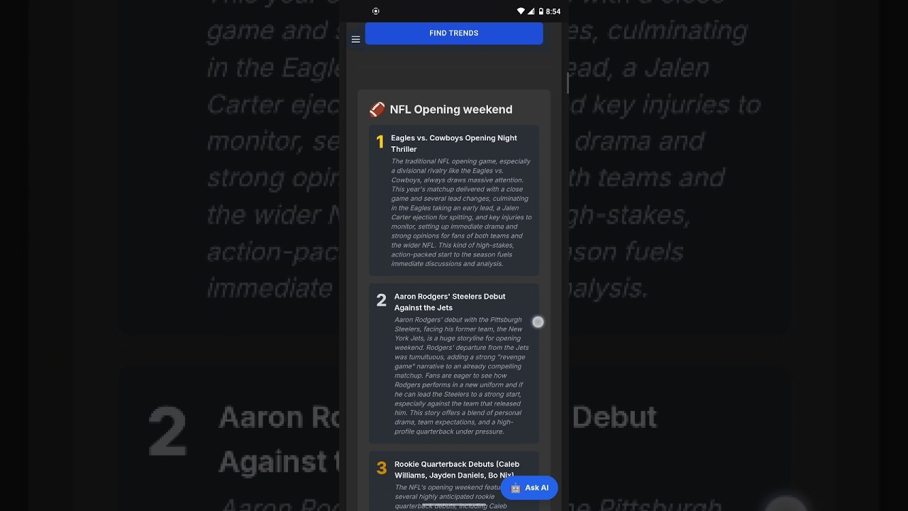 AI Topic Scout ⚡️