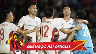 Highlights | CLB TP. HCM – Viettel | 3 điểm và ngôi đầu cho Hải Quế và đồng đội | QUẾ NGỌC HẢI FC