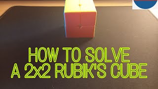 How to Solve a 2x2 Rubik's Cube (Pocket Cube) | Ellexander Gungon screenshot 4