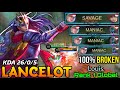 SAVAGE & 3x MANIAC!! Lancelot MVP 17,7 Points - Top 1 Global Lancelot by Louis. - MLBB