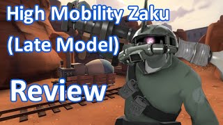 High Mobility Zaku(Late Model) GBO2 Review