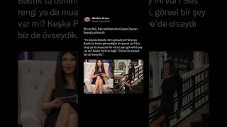 Bircan Bali, Paris Defilesinde Yürüyen Zeynep Bastığa Yüklendi