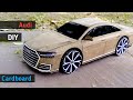 How to make a  Car | Audi A8 2018 |Cardboard Rc Car | Diy Cardboard Cars | RC Toy | RC Cars