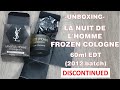 Unboxing La Nuit de l&#39;Homme Frozen Cologne by Yves Saint Laurent (2012 batch)
