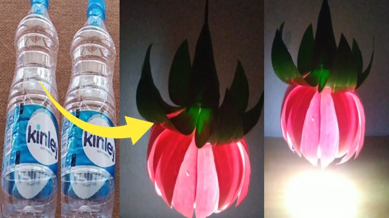 DiyPlastic Bottle craft IdeasWall hanging out of plastic bottle