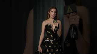 Anna Kendrick got paid this much for her first film #academymuseumgala #shorts