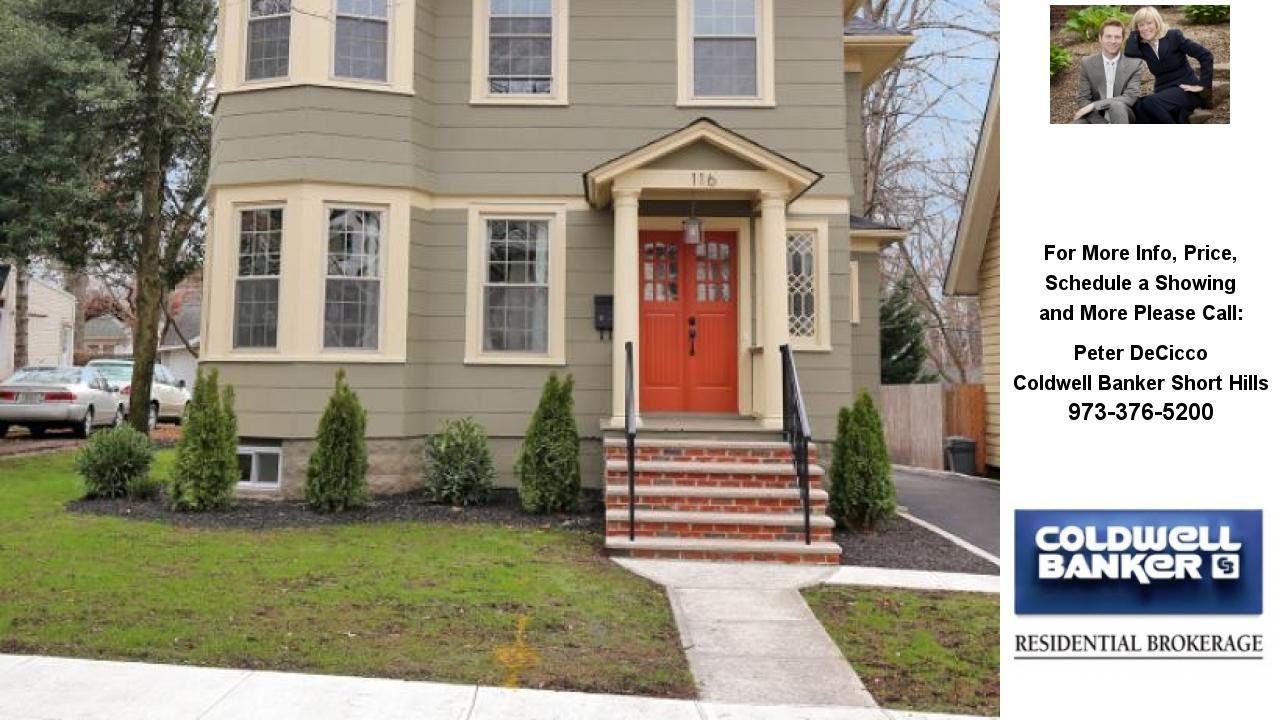 116 Roland Ave, South Orange Village Twp., NJ Presented by Peter