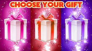 ESCOLHA O SEU PRESENTE PINK RED OR PURPLE 🎁🎁 ELIGE TU REGALO 🎁 CHOOSE YOUR GIFT  PINK RED OR PURPLE🎁