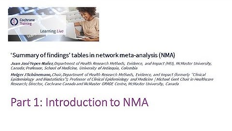 Introduction to NMA