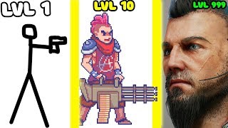 ЭВОЛЮЦИЯ СТРЕЛКА ЧТОБЫ УНИЧТОЖИТЬ ВСЕХ И ВЫЖИТЬ В НЕБОСКРЁБЕ В ИГРЕ TOTAL LOCKDOWN! screenshot 5