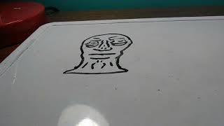 Using more complex art with dry erase markers