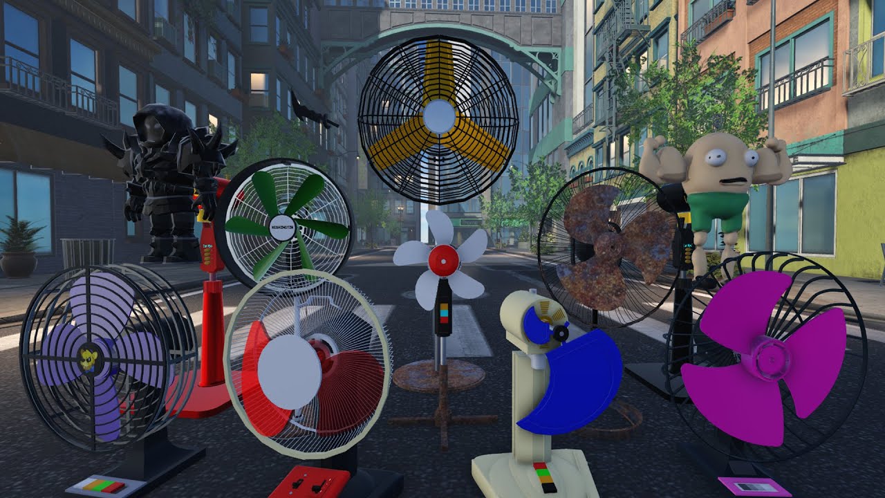 Самодельные Roblox Wobbly Fan ИЗОБРЕТЕНИЯ