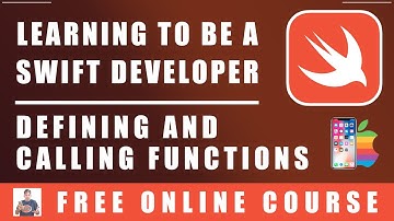 #45 Swift Programming  - Defining and Calling Functions