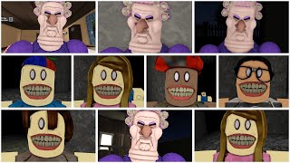 Escape GRUMPY GRAN! (SCARY OBBY) All JUMPSCARES screenshot 2