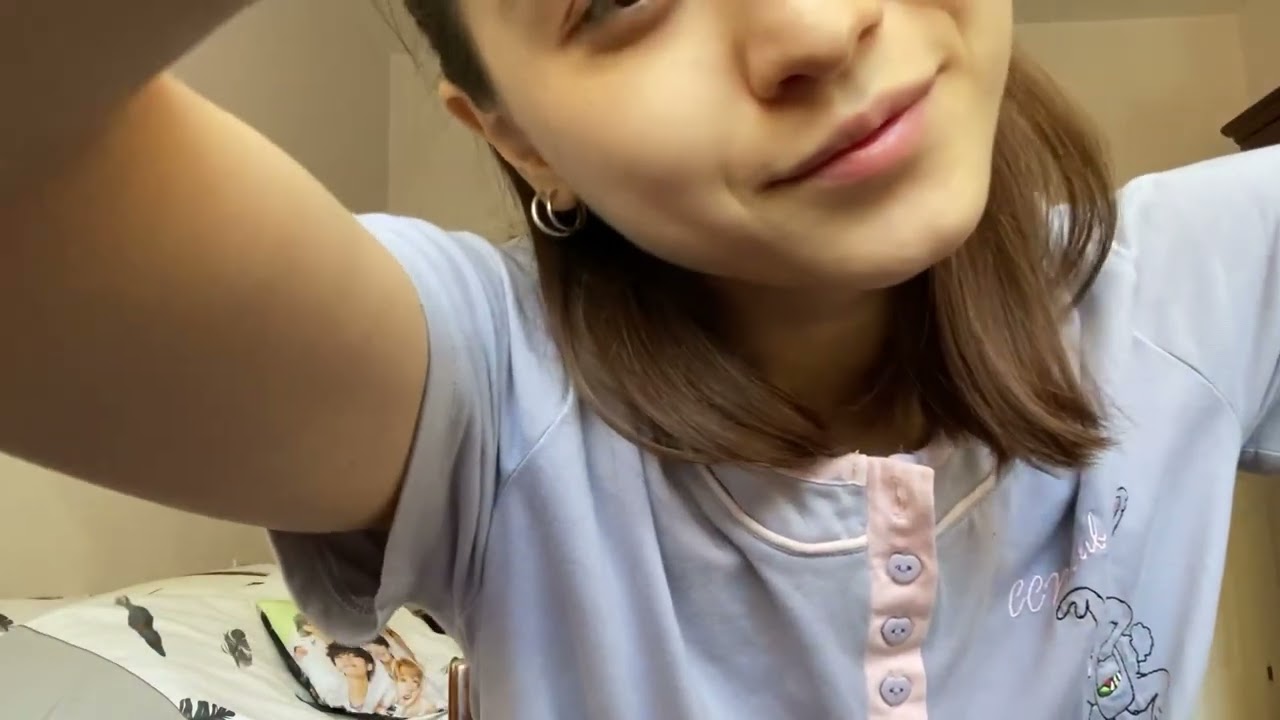 ASMR| Best friend does your Skin Care for Sleep || Lid || Rummage || Fabric sounds *Talking ver*