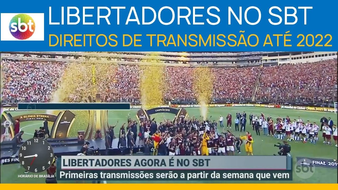 Libertadores 2022: SBT define jogo de início da transmissão – Dabeme