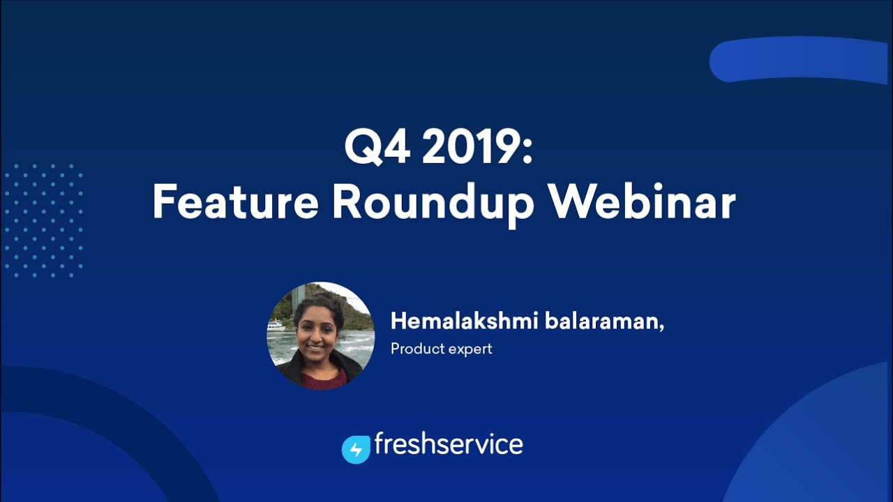 Q4 2019 Feature Roundup webinar - YouTube