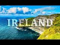 Ireland Landscapes 4K &amp; Beautiful Calming Celtic music ☘️ Breathtaking Irish aerials