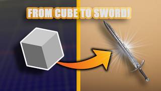 Making A Medieval Sword In Blender 51   Timelapse