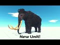 New Update! Woolly Mammoth Vs Every Unit ARBS | Animal Revolt Battle Simulator