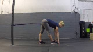 Banded Hamstring Floss