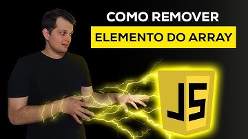 Como remover elemento de um array (métodos shift, pop e splice)