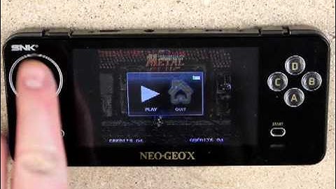 NEOGEO X New Firmware Video - Saved Aspect Ratios [LEAK]