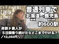 【12,050円】ド素人が5日間普通列車に乗り続けたら最北端から最南端まで行けるのか?|天候が味方せず!|日本海側ルート|年末