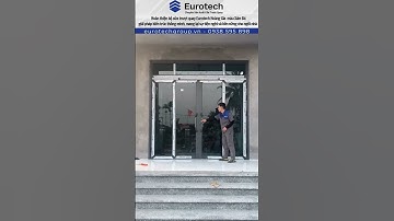 Hoàn thiện bộ cửa trượt quay Eurotech Hoàng Gia  màu Xám Đá giải pháp kiến trúc thông minh, mang lạ