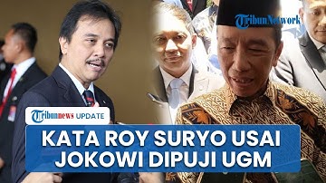 Roy Suryo Sindir soal Status Alumni Jokowi Usai Pujian Rektor UGM: Alumni Belum Tentu Lulus