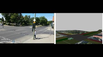 simulation vs reality: Blankenfelde crossroads