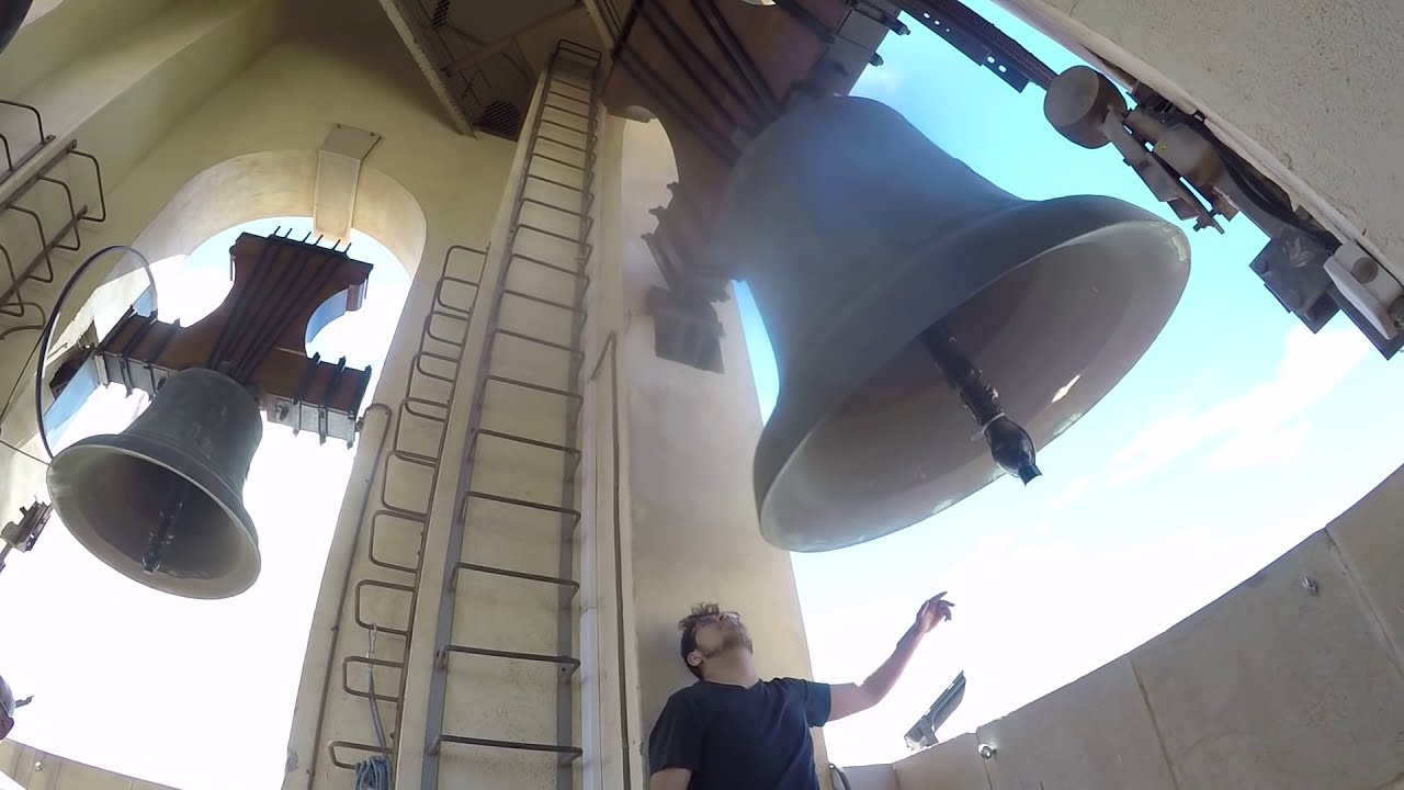 Volteo campanas Basilica San Pascual de Villareal // Cuerpo superior e inferior