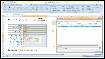 Excel - Data Validation Part-3/3 [info@binscomputer.com]