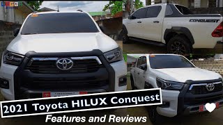 2021 TOYOTA HILUX CONQUEST /PHILIPPINES/FEATURES and FULL REVIEW