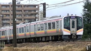 E129系A4+B21編成　信越本線上り普通434M　内野→新潟→長岡
