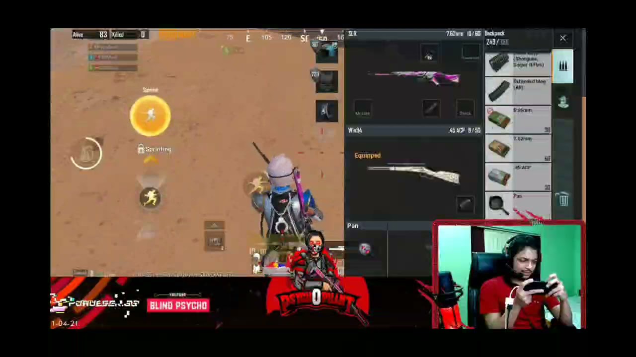 BLIND psycho  telling about ESP Using (clips from blind psycho ) 😂😂❤️