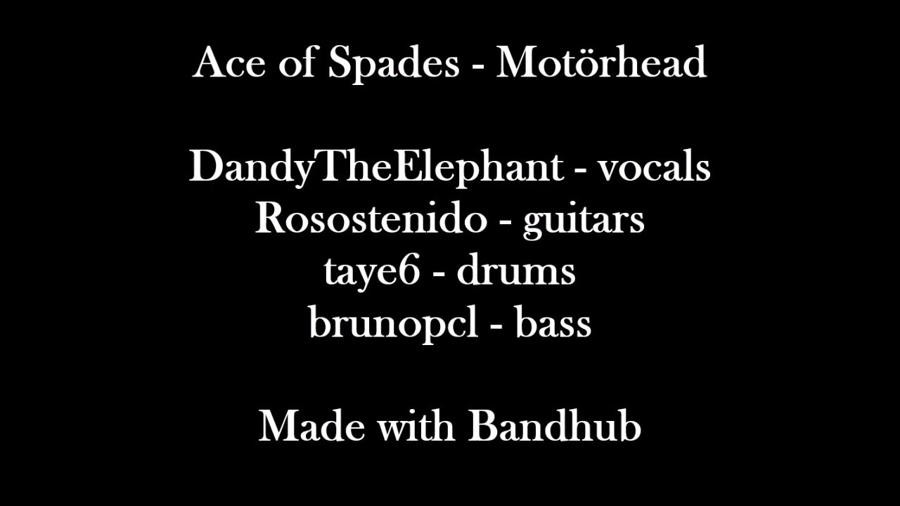 [bandhub] Ace of Spades - Motorhead