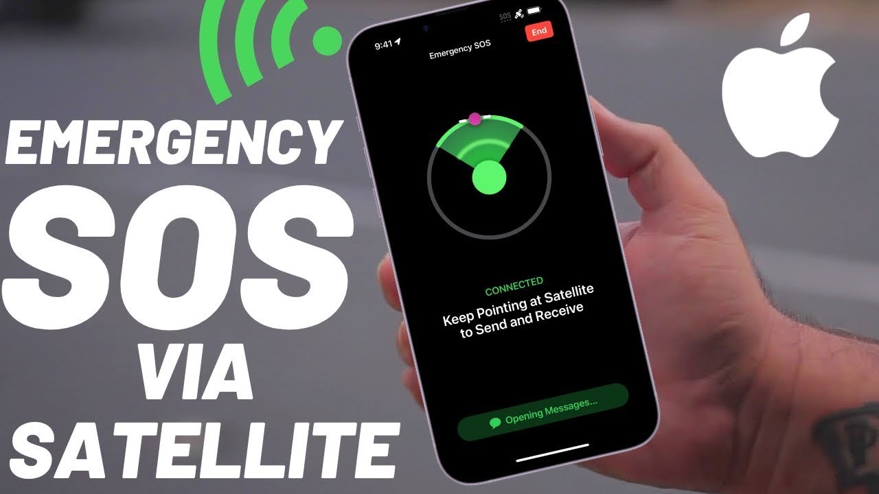 Testing Apple's iPhone 14 Satellite Emergency SOS Feature!