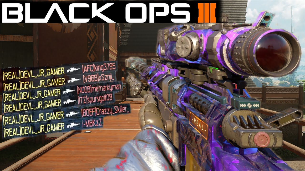 Black ops 3: Awesome Sniper Montage!