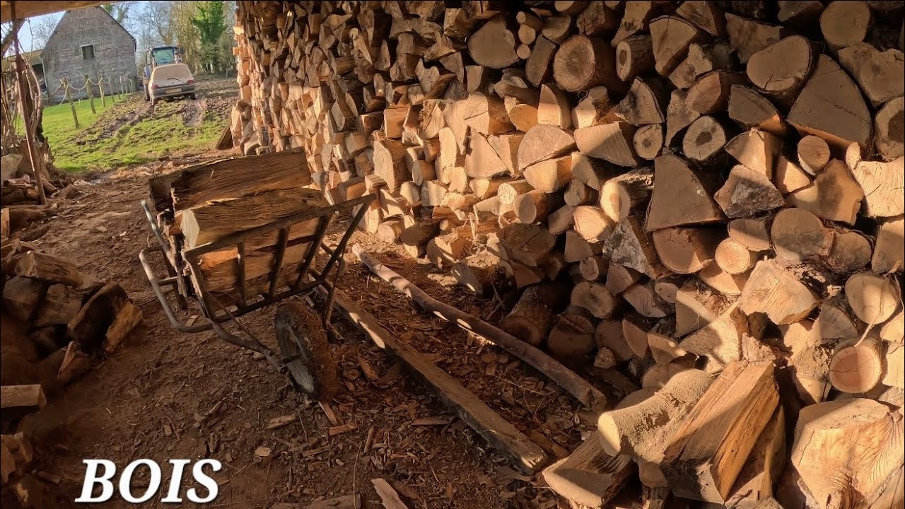 JE RENTRE MON BOIS au sec !