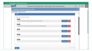 Portal BSM - Criação de Usuário screenshot 4