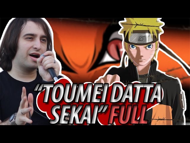 Naruto Shippuden opening 7: Toumei Datta Sekai (English FULL Dub) class=