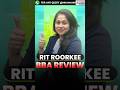 RIT Roorkee BBA Review 2026 🔥 Fees, Admission &amp; Placement Truth!