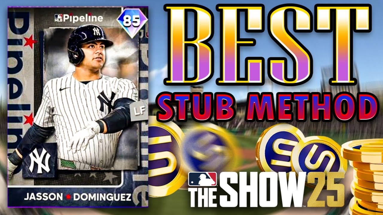 #1 Stub Making METHODS In Diamond Dynasty! MLB The Show 25!
