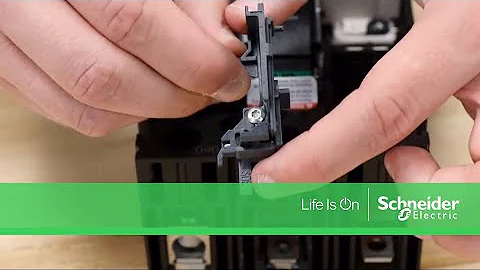 Installing S29451 Overcurrent Trip Actuator on PowerPact H & J Breakers | Schneider Electric Support