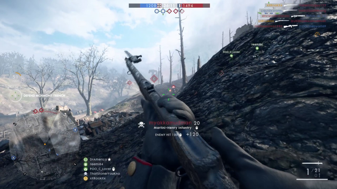 Martini Henry Sweet Spot. YouTube