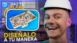 El Mejor Programa para Hacer Planos Fácilmente I Como Diseñar Plano de Oficina, Casa, Jardín y más screenshot 2