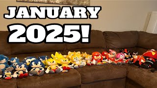 Sonic Plush Collection January 2025!