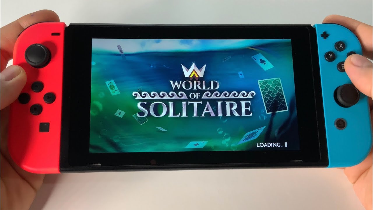 World Of Solitaire Nintendo Switch Handheld Gameplay Youtube