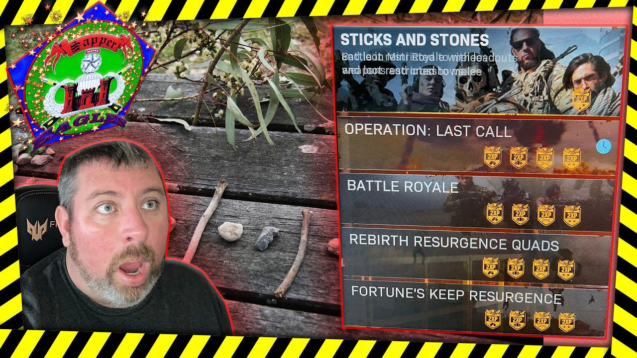 💥 Call of Duty Warzone BR Sticks and Stones Gameplay Live Stream💥 YouTube